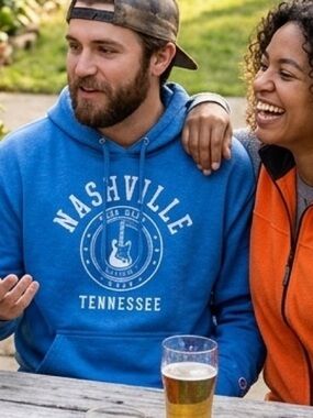 Blue Nashville Hoodie